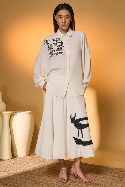 Moo Meadow Skirt Set