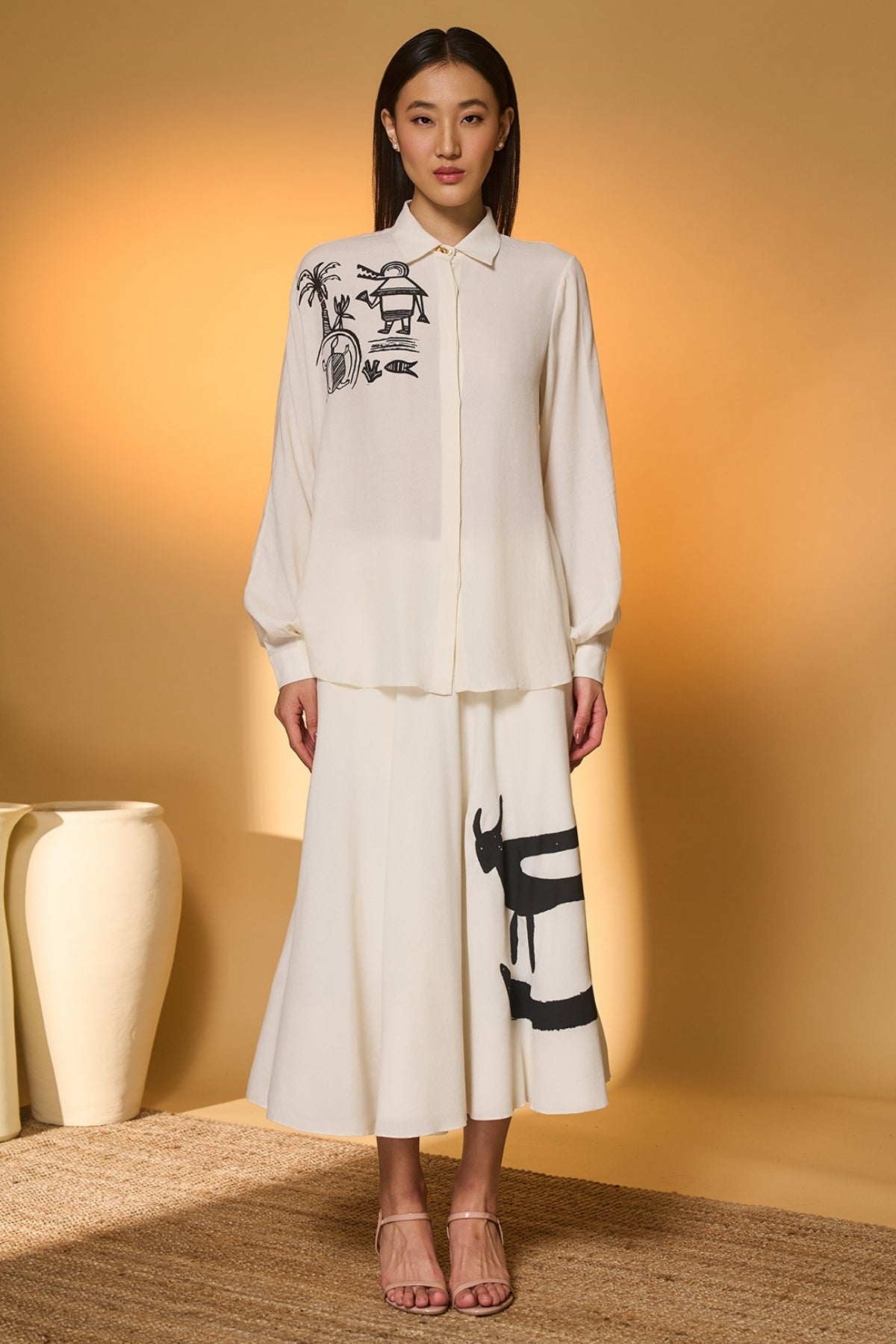 Moo Meadow Skirt Set