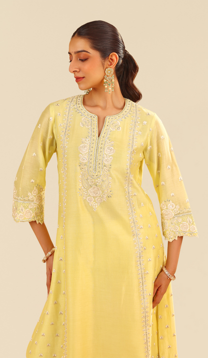 Sumaiya - A-Line Kurta With Palazzo