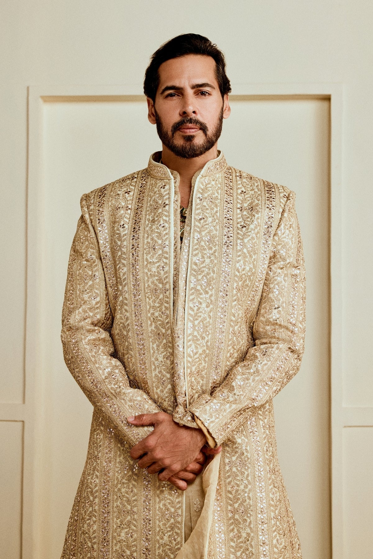 Dino Morea in Zavian Sherwani Set