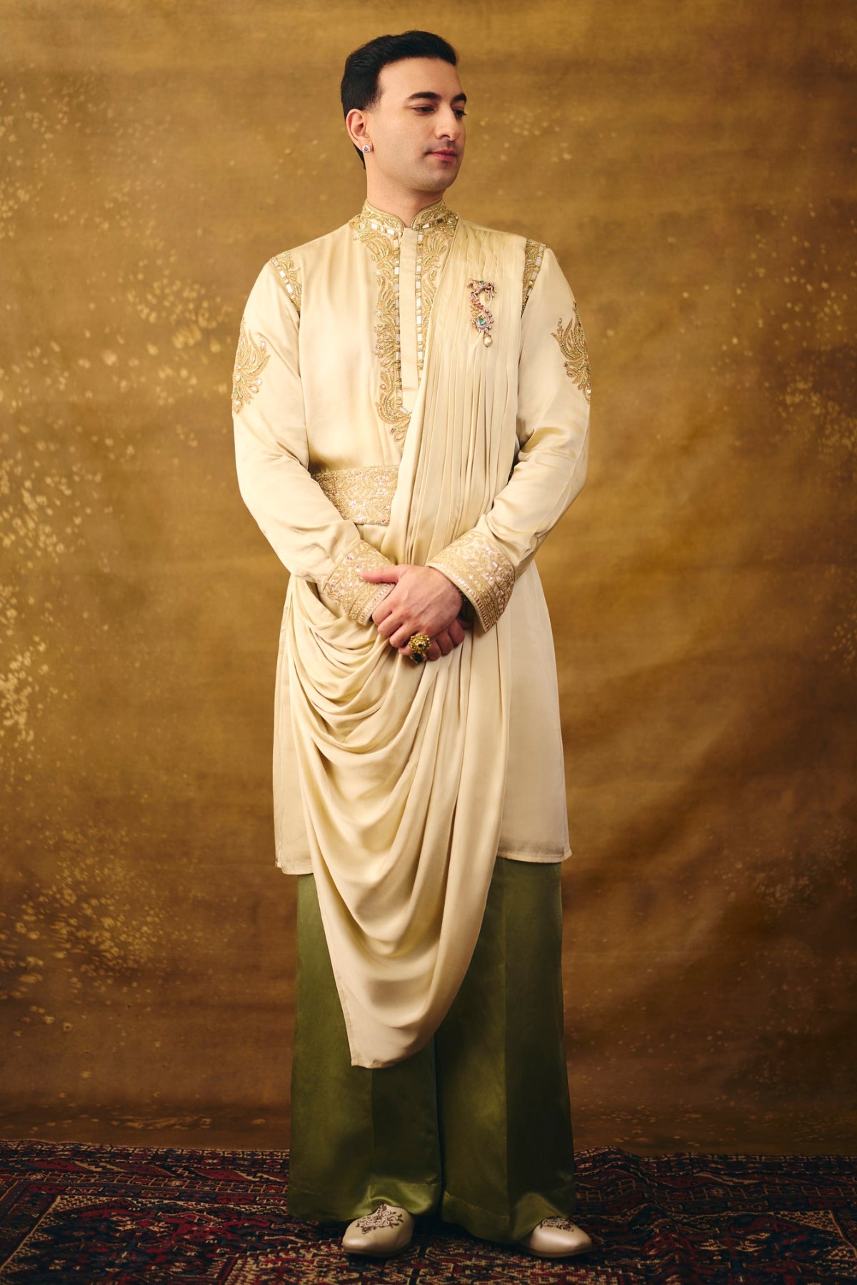 Rishab Rikhiram Sharma In Shiv Kurta Set
