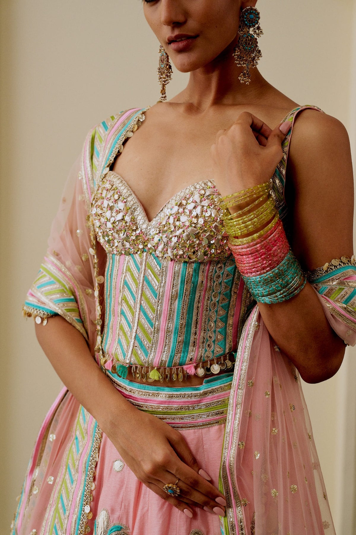 Asmira Lehenga Set