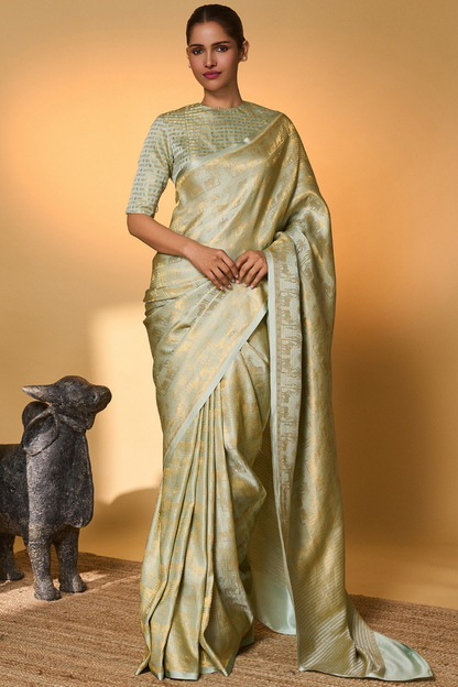 Kashni Chaand Chaukor Saree