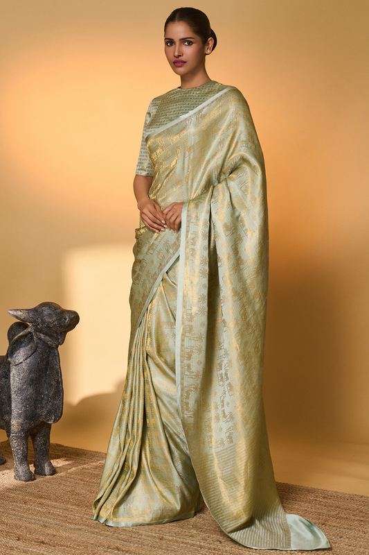Kashni Chaand Chaukor Saree