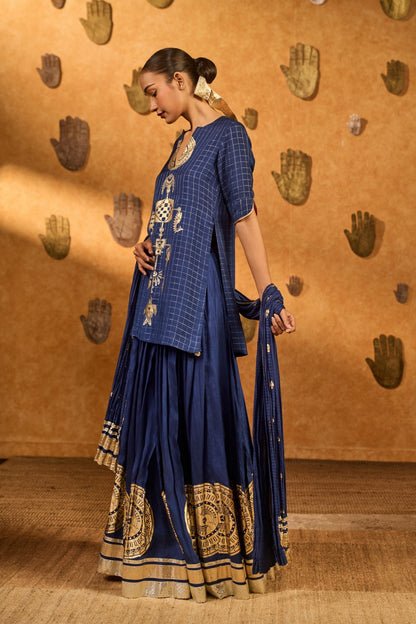 Sapphire Moonfish Skirt Set