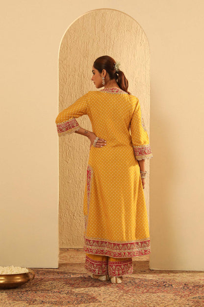 Aleena - A-line kurta with Palazzo and Dupatta