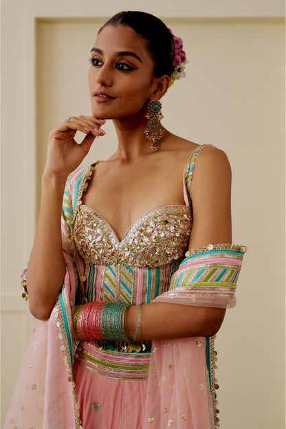 Asmira Lehenga Set
