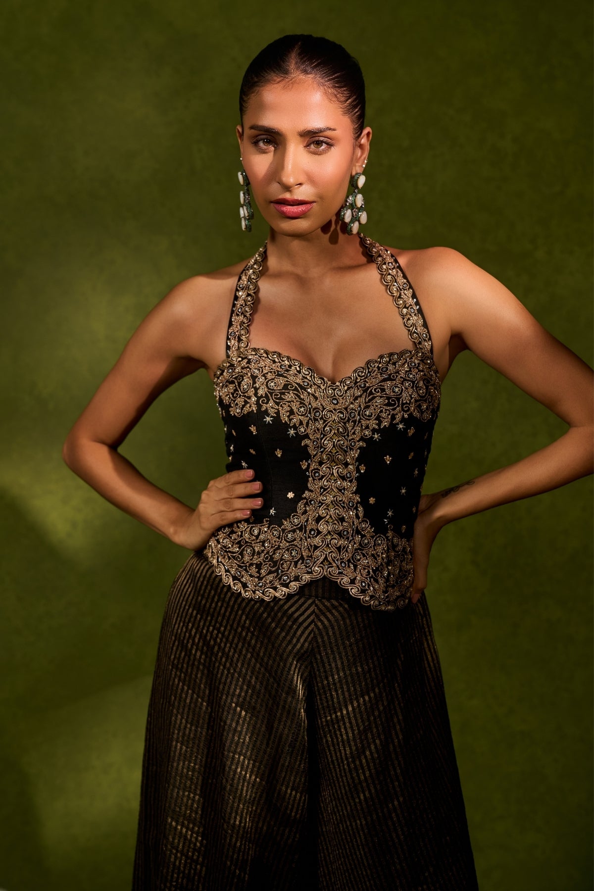 NAINA WITH FLARED PANTS