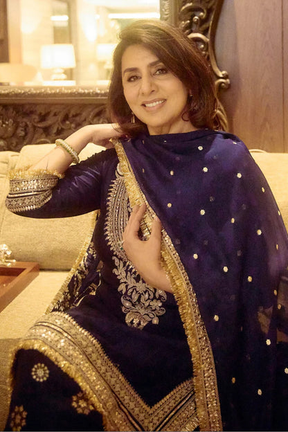 Neetu Kapoor in Mahiz Farshi Set