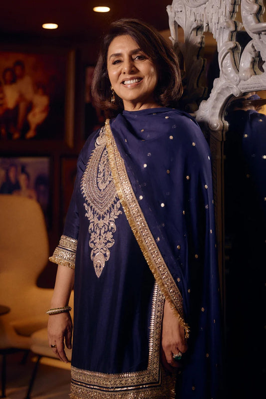Neetu Kapoor in Mahiz Farshi Set