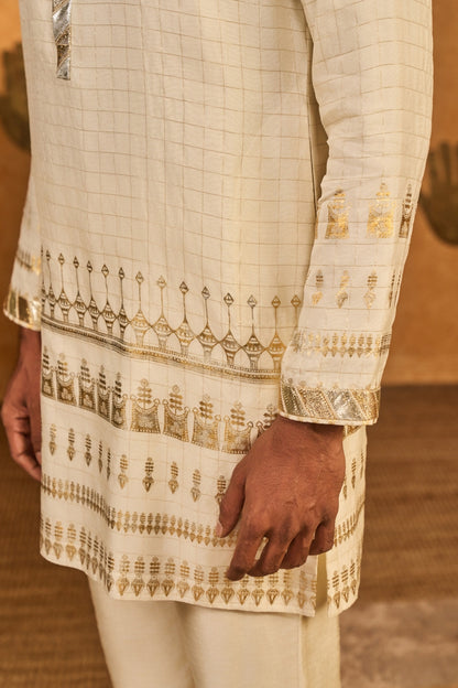 Ivory Midas Touch Kurta Set