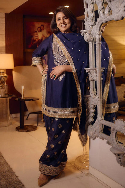 Neetu Kapoor in Mahiz Farshi Set