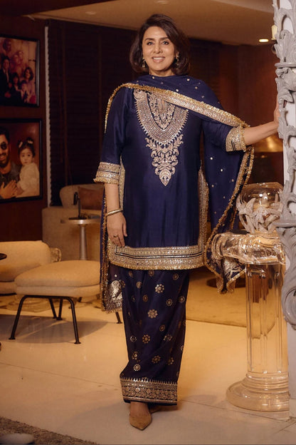 Neetu Kapoor in Mahiz Farshi Set