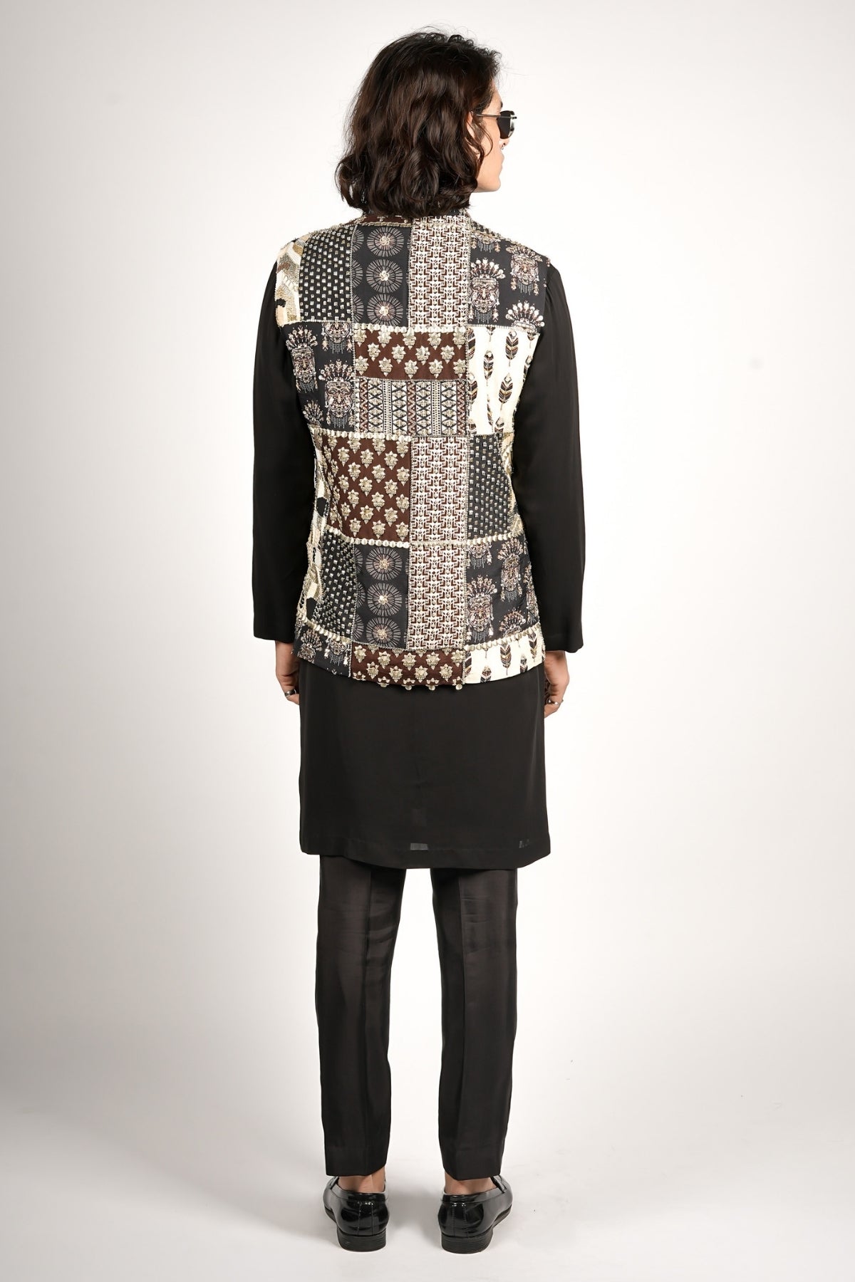 Shyam Patchwork Bundi Set