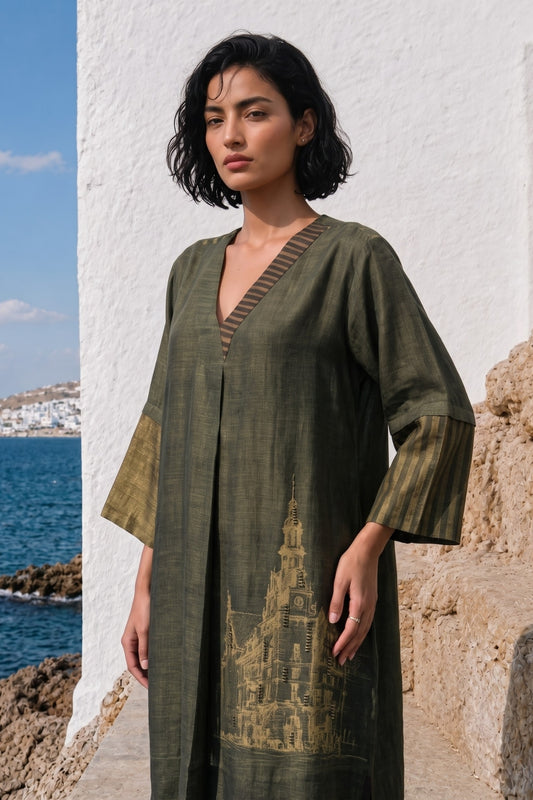 Olive Essence Dress
