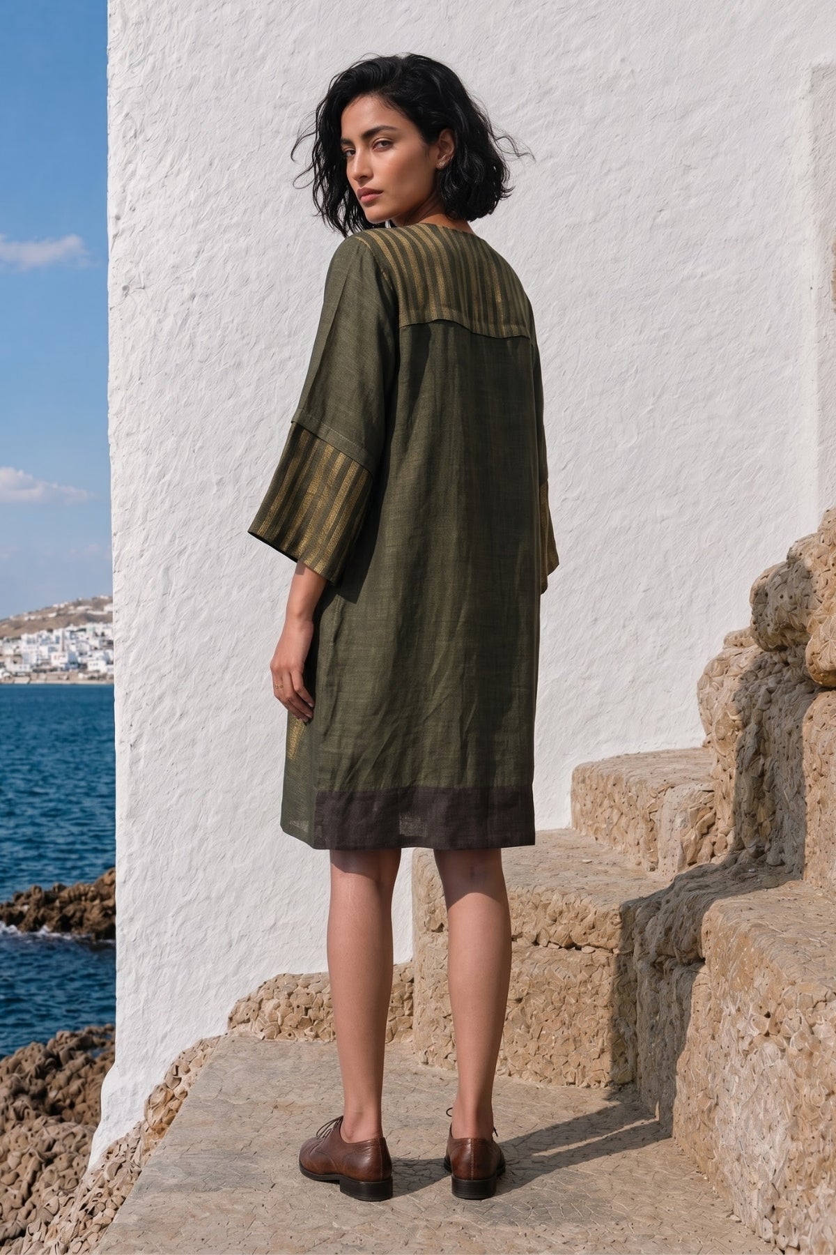 Olive Essence Dress
