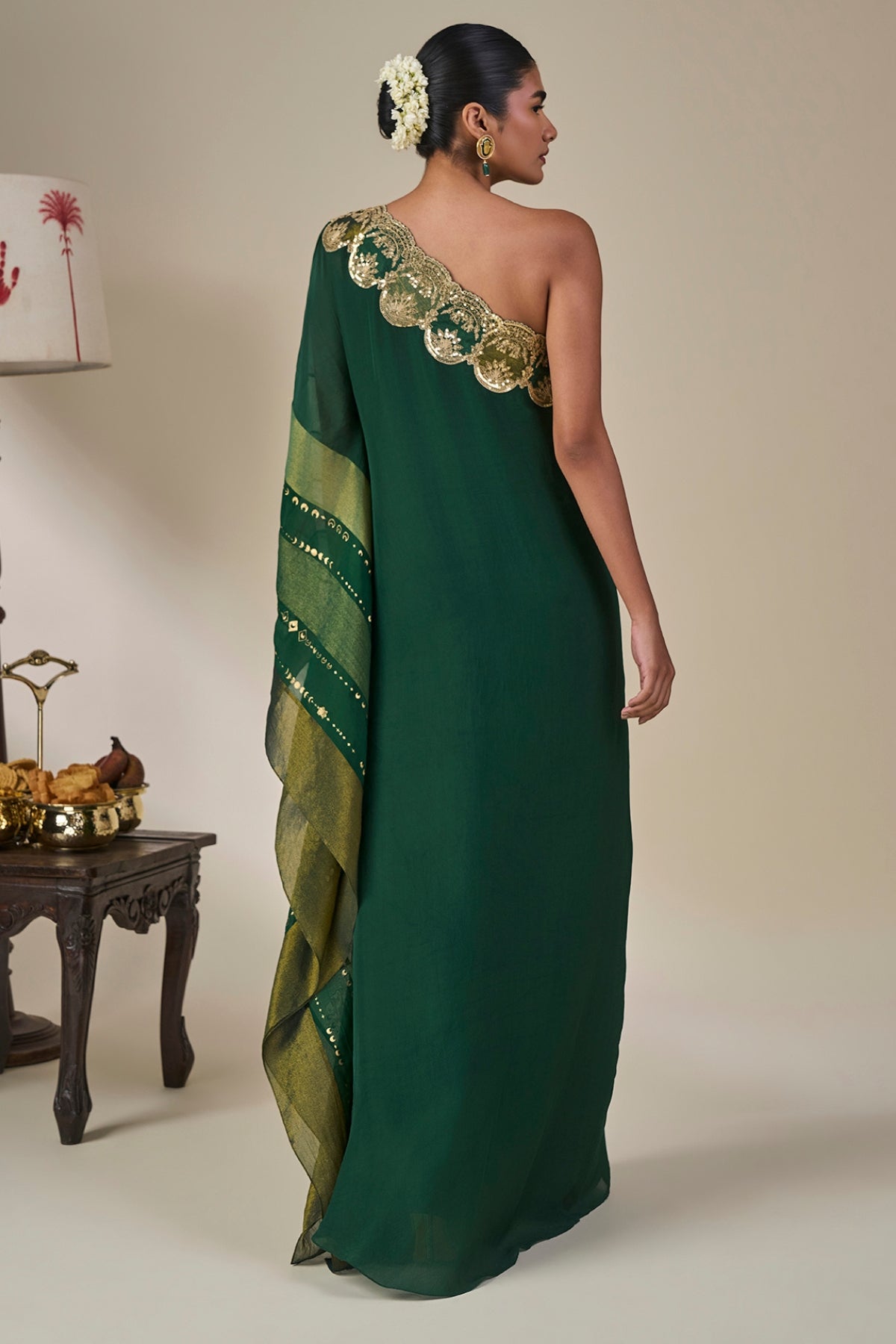 Green Celestial Moonfall Kaftan