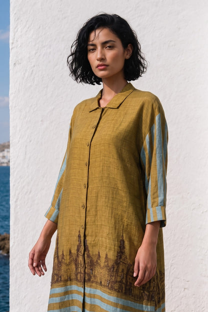 Mehendi Shirt Dress