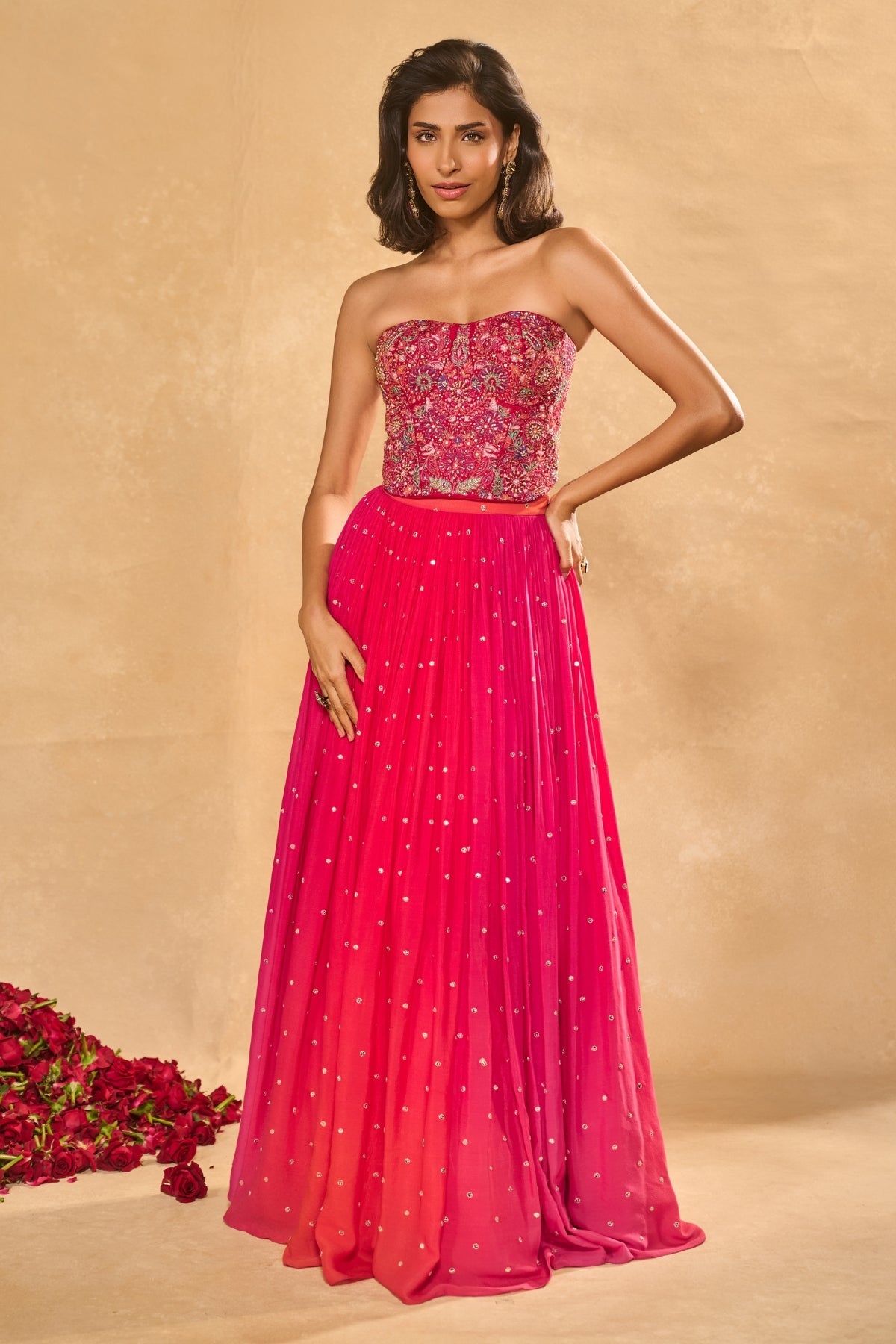 ARIES CORSET LEHENGA