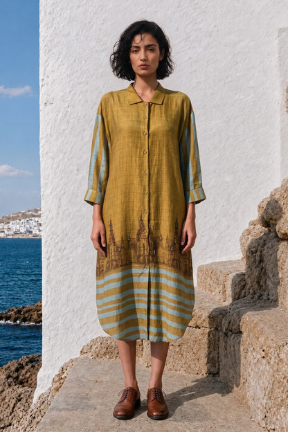 Mehendi Shirt Dress