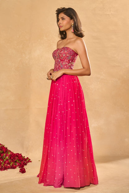 ARIES CORSET LEHENGA