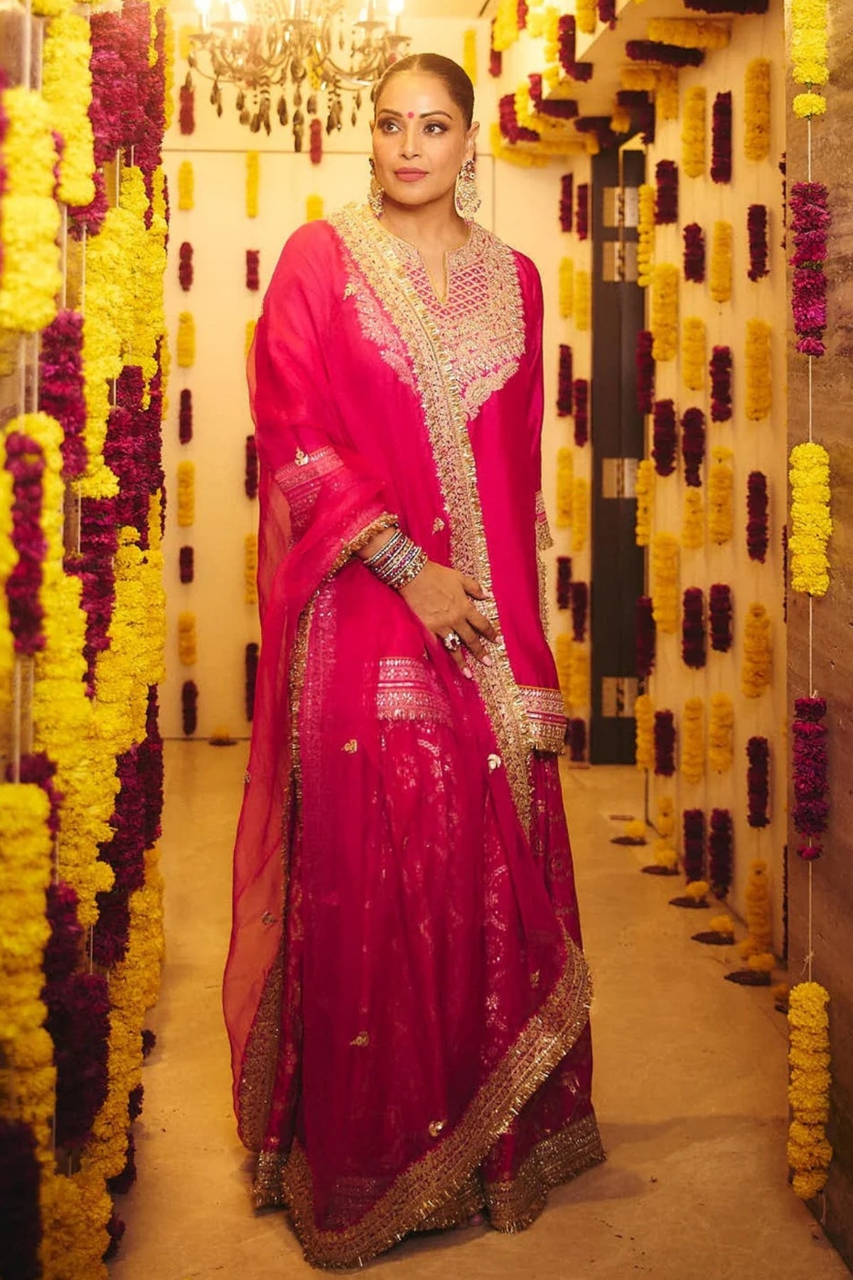 Bipasha Basu in Shahida Sharara Set