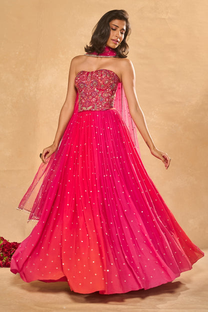 ARIES CORSET LEHENGA