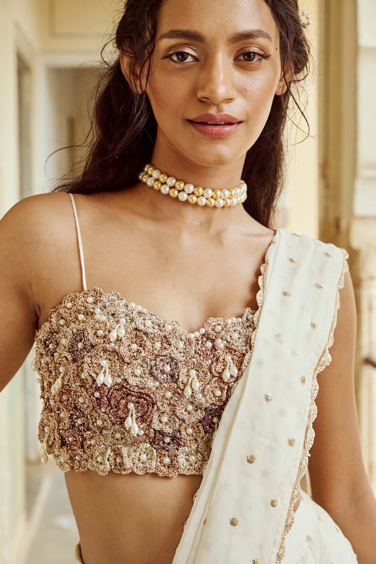 Tiered Saree