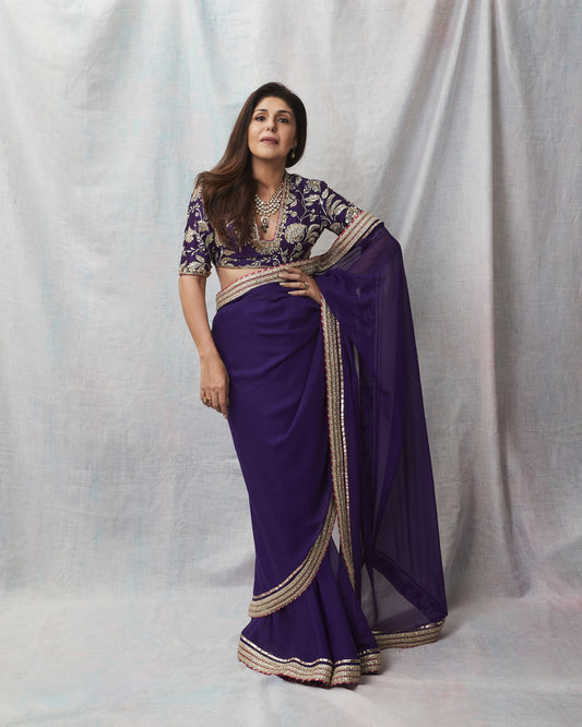 Anita Shroff in Golconda Myra saree set