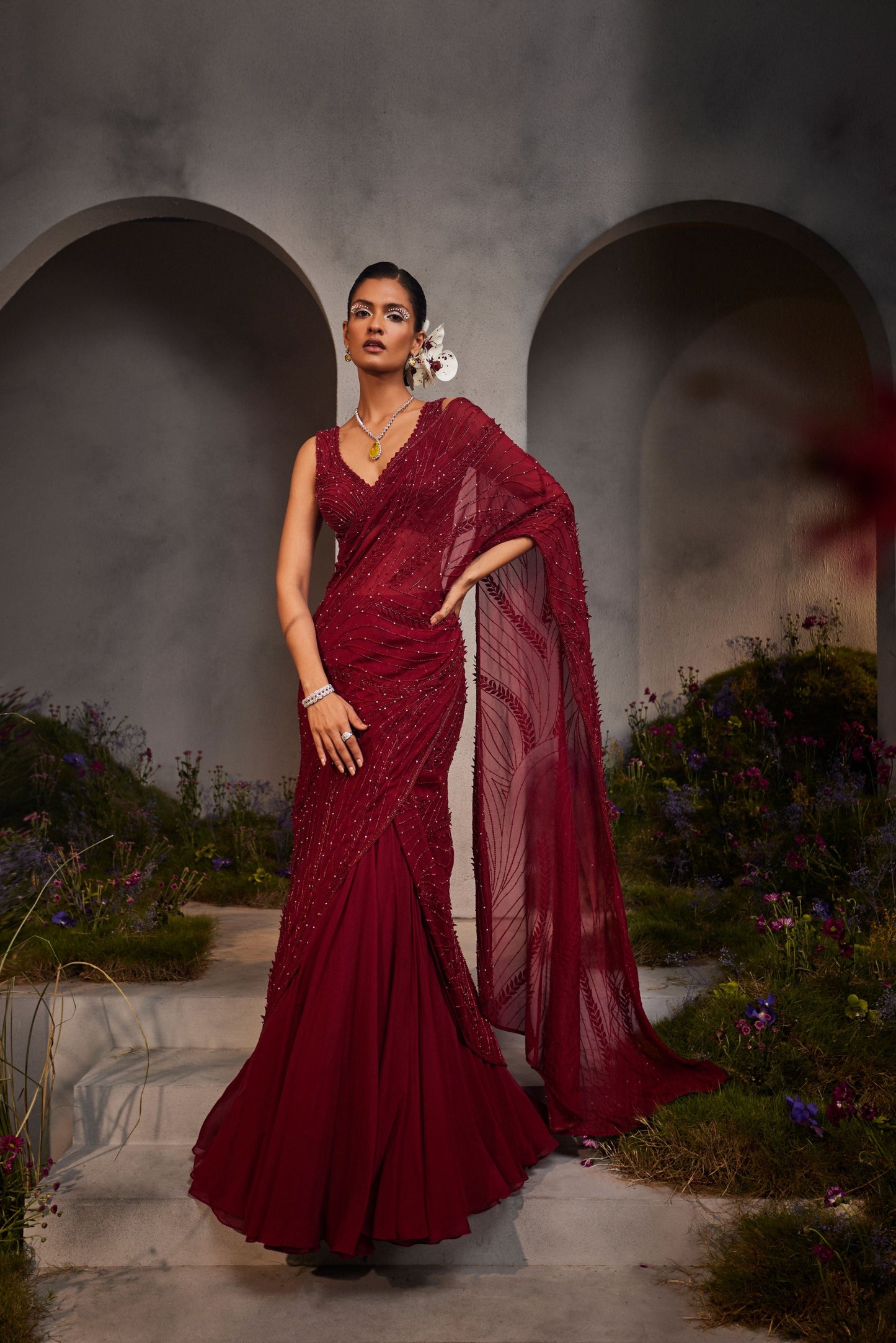 LYDIA - PRE DRAPED SAREES