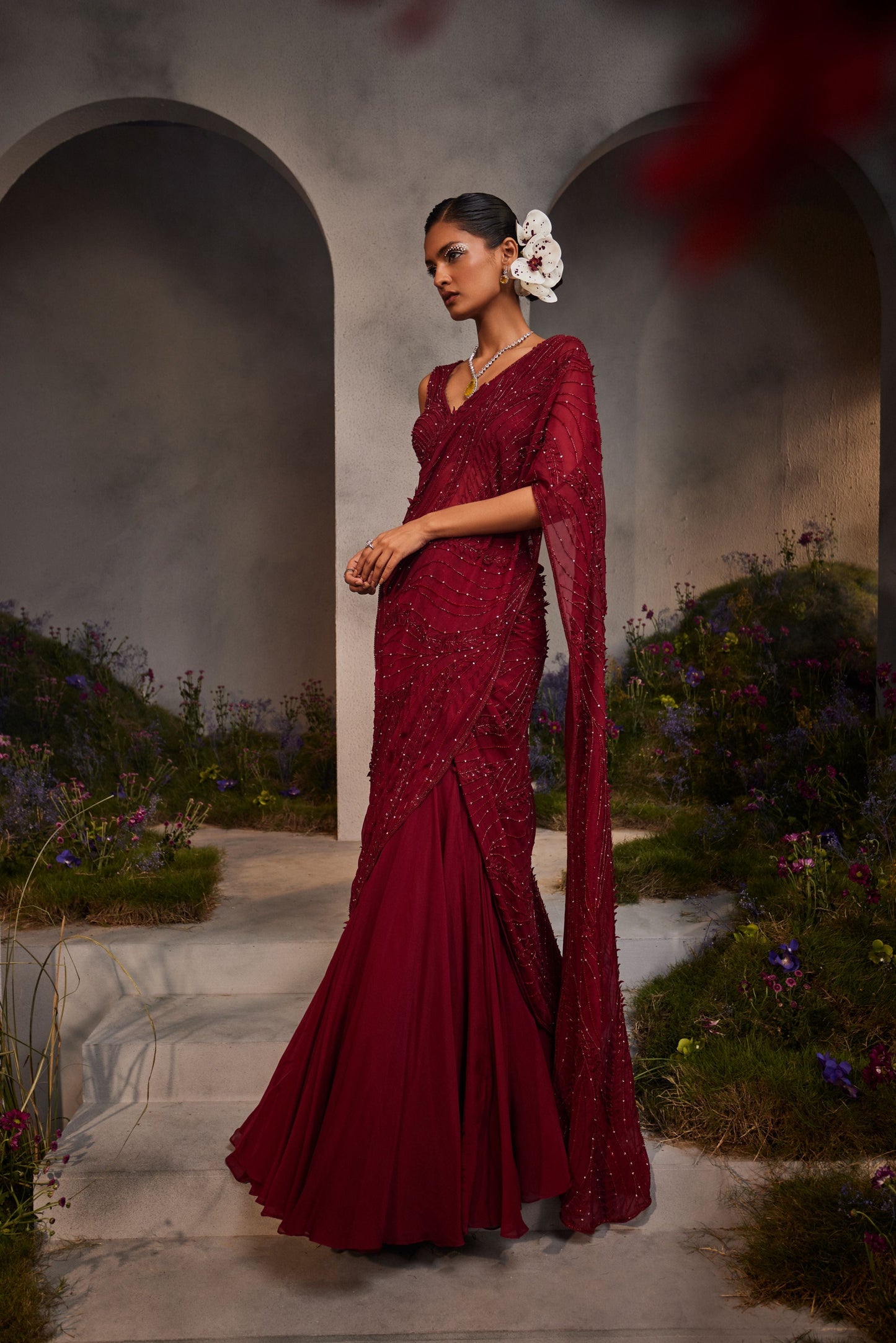 LYDIA - PRE DRAPED SAREES