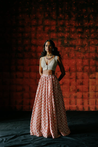 Pearl lehenga set