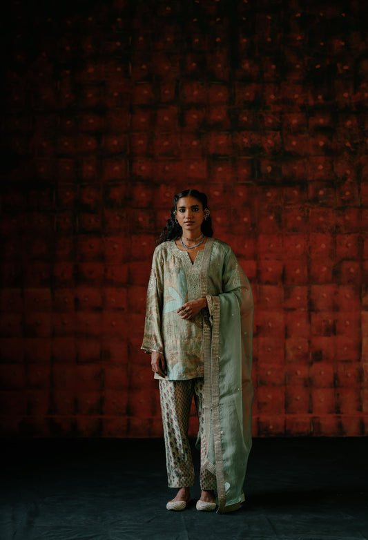 Mint kurta set