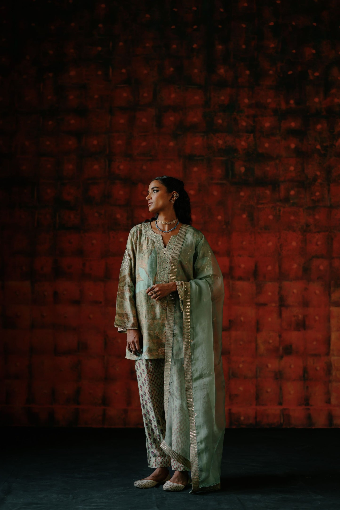 Mint kurta set