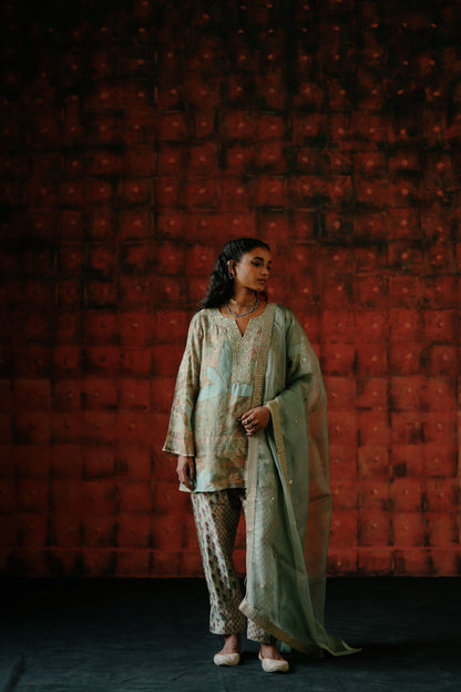 Mint kurta set