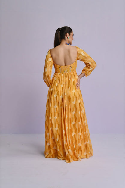Remi Georgette Gown