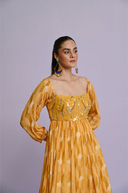 Remi Georgette Gown