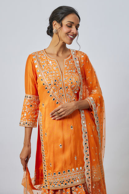Aadhira Sharara Set