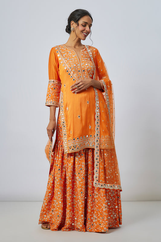 Aadhira Sharara Set