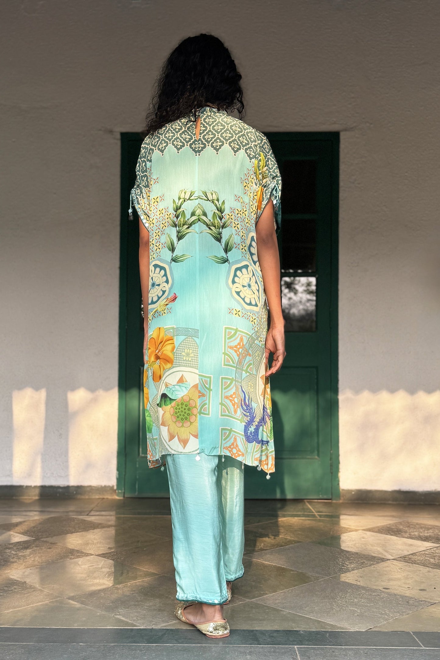 Aqua Co-Ord Set
