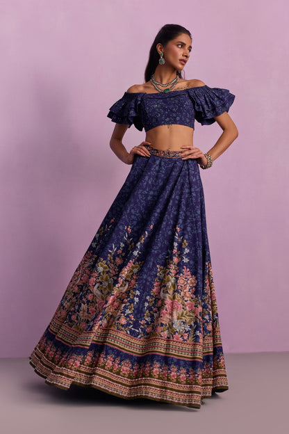 Amelia Vintage Design Lehenga