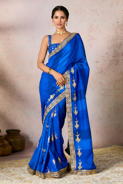 Blue Mystic Saree
