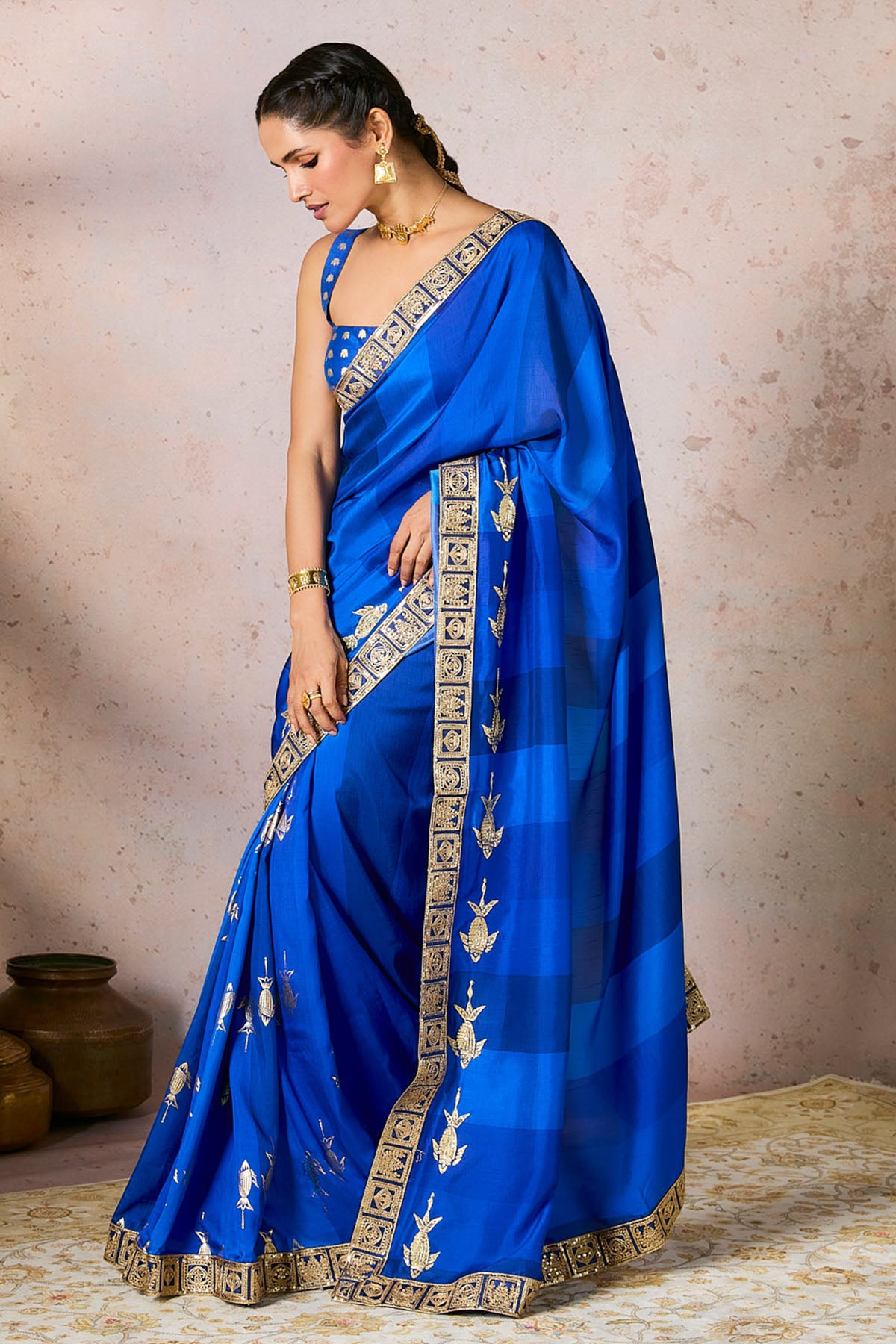 Blue Mystic Saree