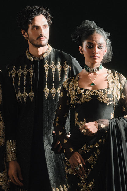 THE KALA KHATTA SHERVANI SET