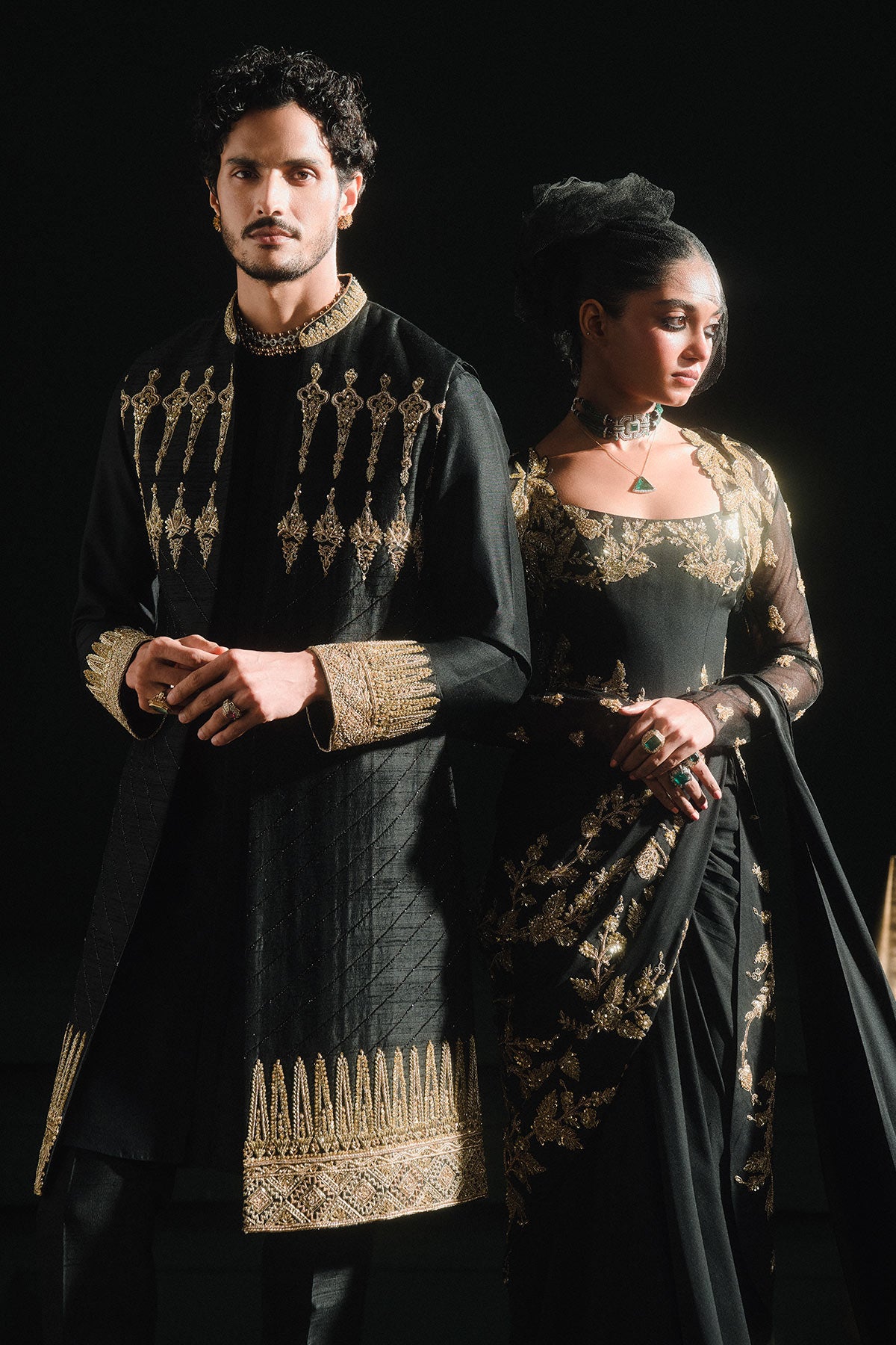THE KALA KHATTA SHERVANI SET