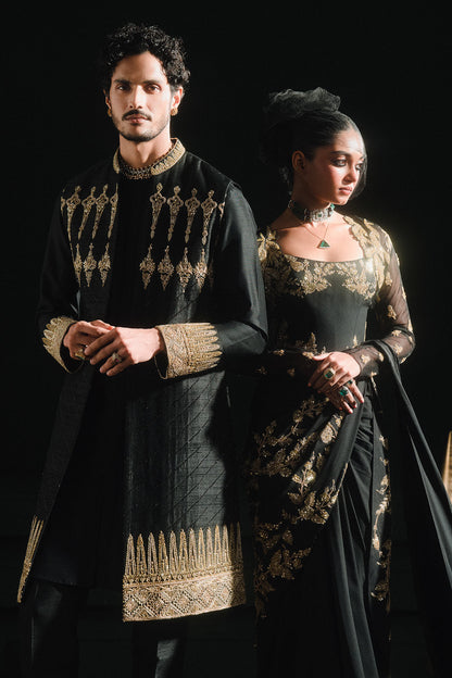 THE KALA KHATTA SHERVANI SET