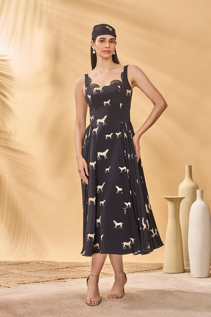 Woof Whimsy Corset Dress