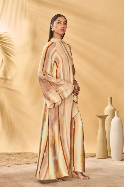 Rustic Strokes Reversible Kaftan