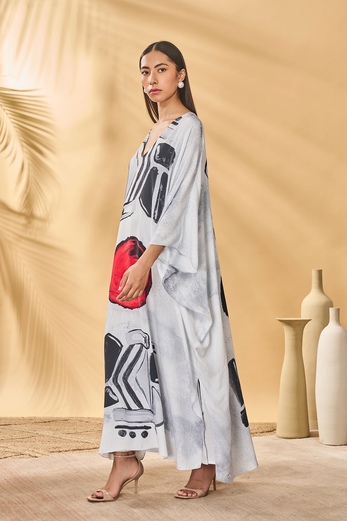 White Noise Kaftan
