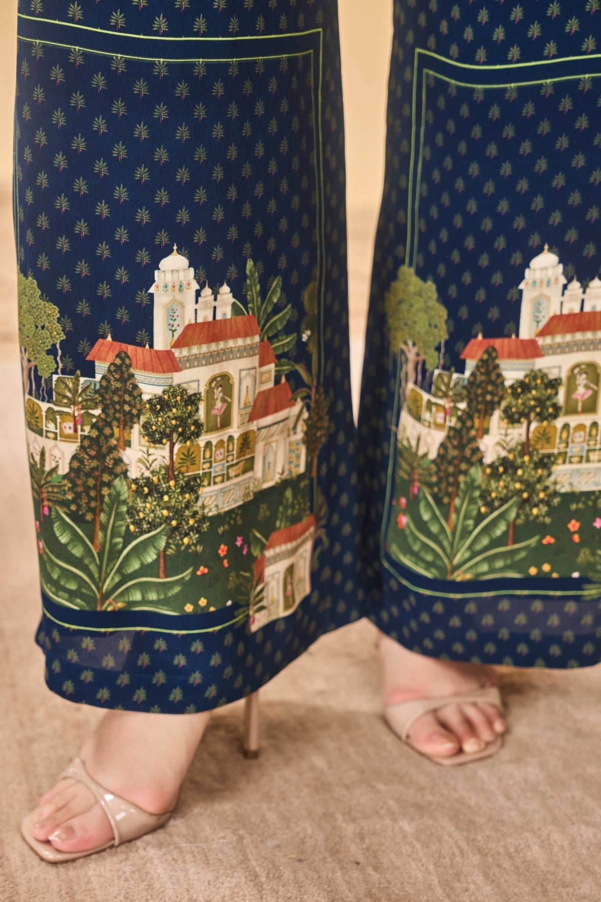 Midnight Holiday Home Shirt Trouser Set